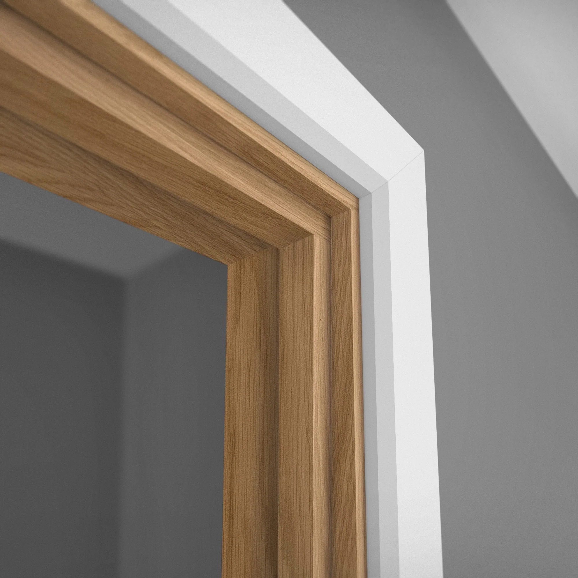 Oak Veneer Internal Unfinished Door Lining - Image 2