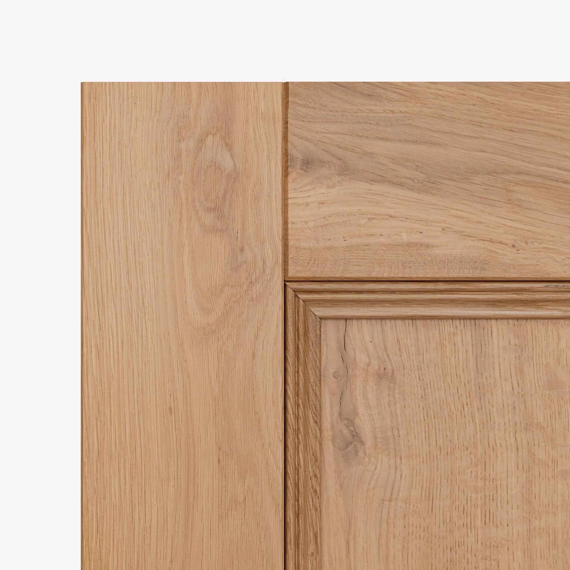 Rustic Oak Internal Fully Finished Victorian 4 Panel Door - Image 5