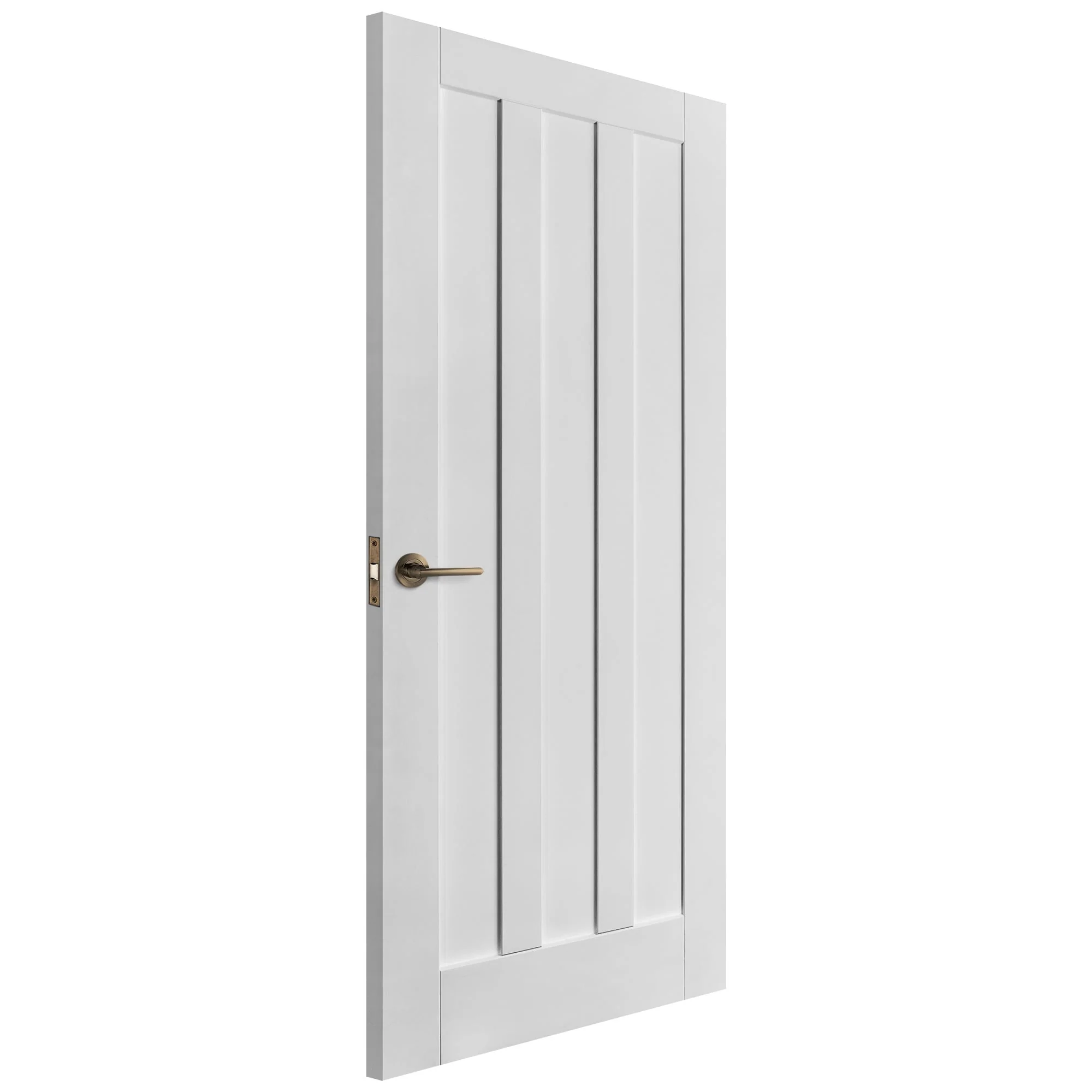 White Internal Primed Ashton 3 Panel Door - Image 2