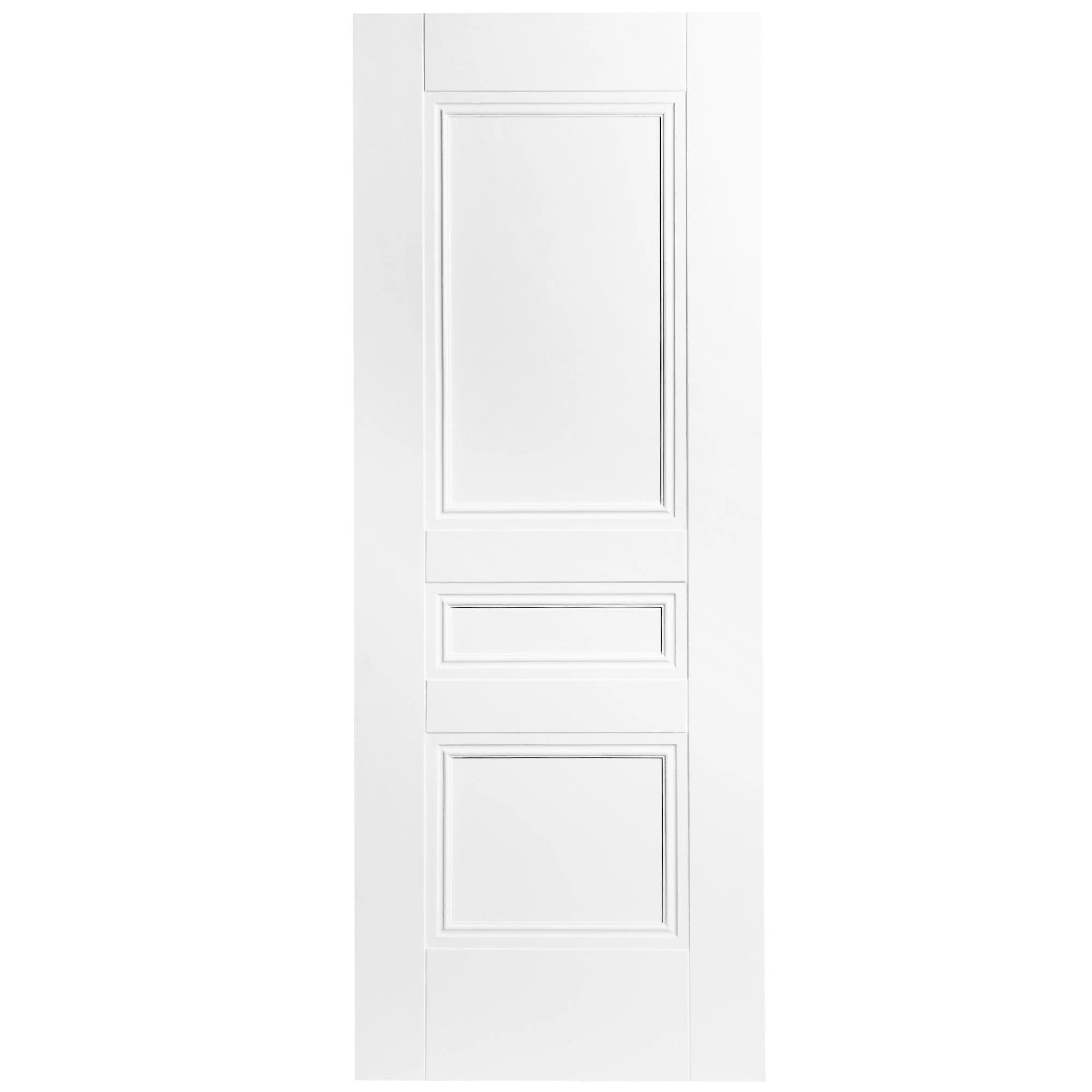 White Internal Primed Elegance Henley 3 Panel Made-to-Measure Door - Image 2