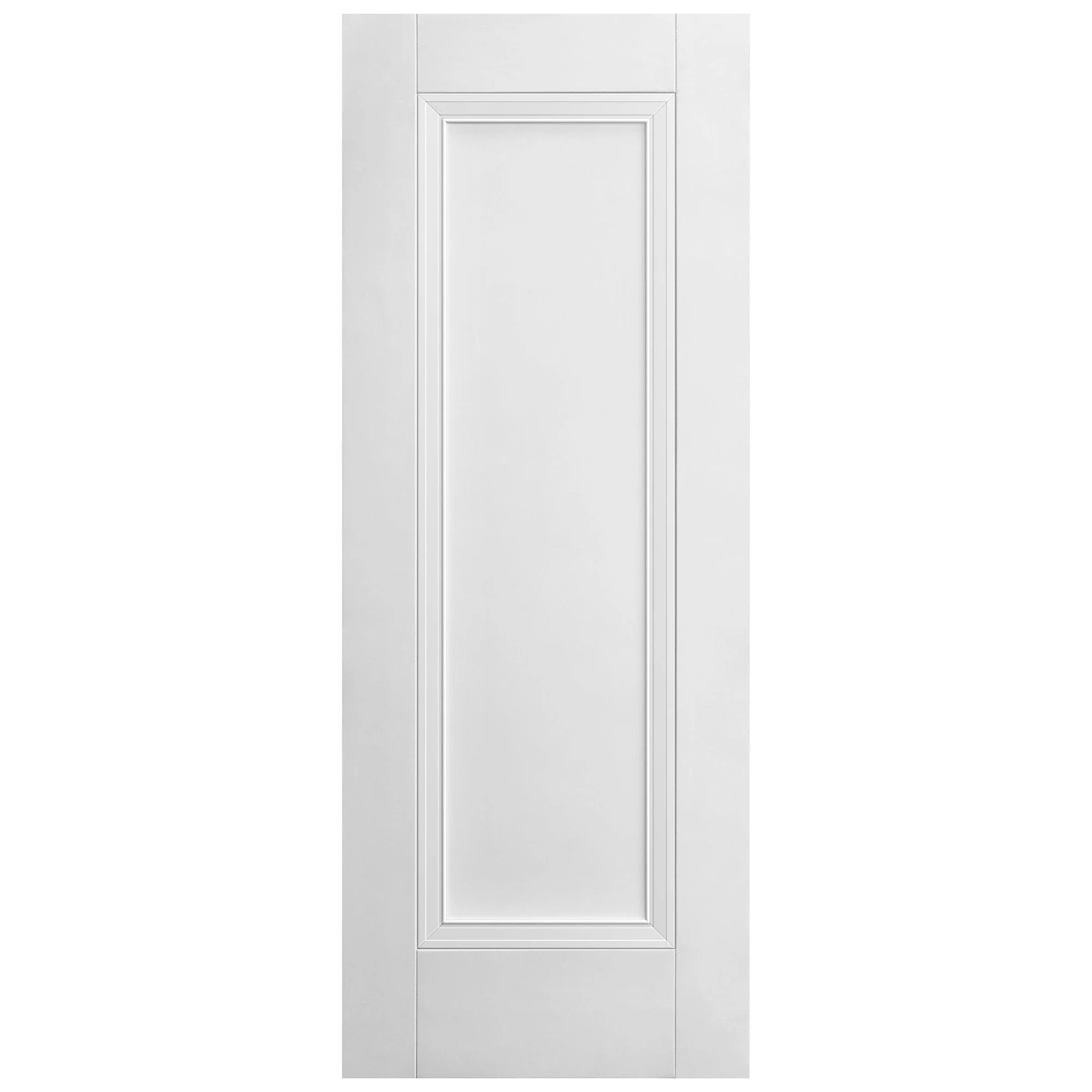 White Internal Primed Elegance Lancaster 1 Panel Door - Image 3