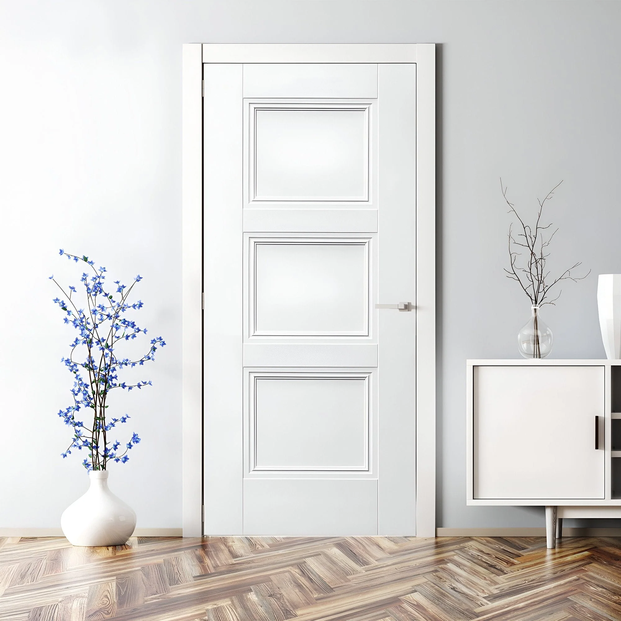 White Internal Primed Elegance Ripley Made-to-Measure Door