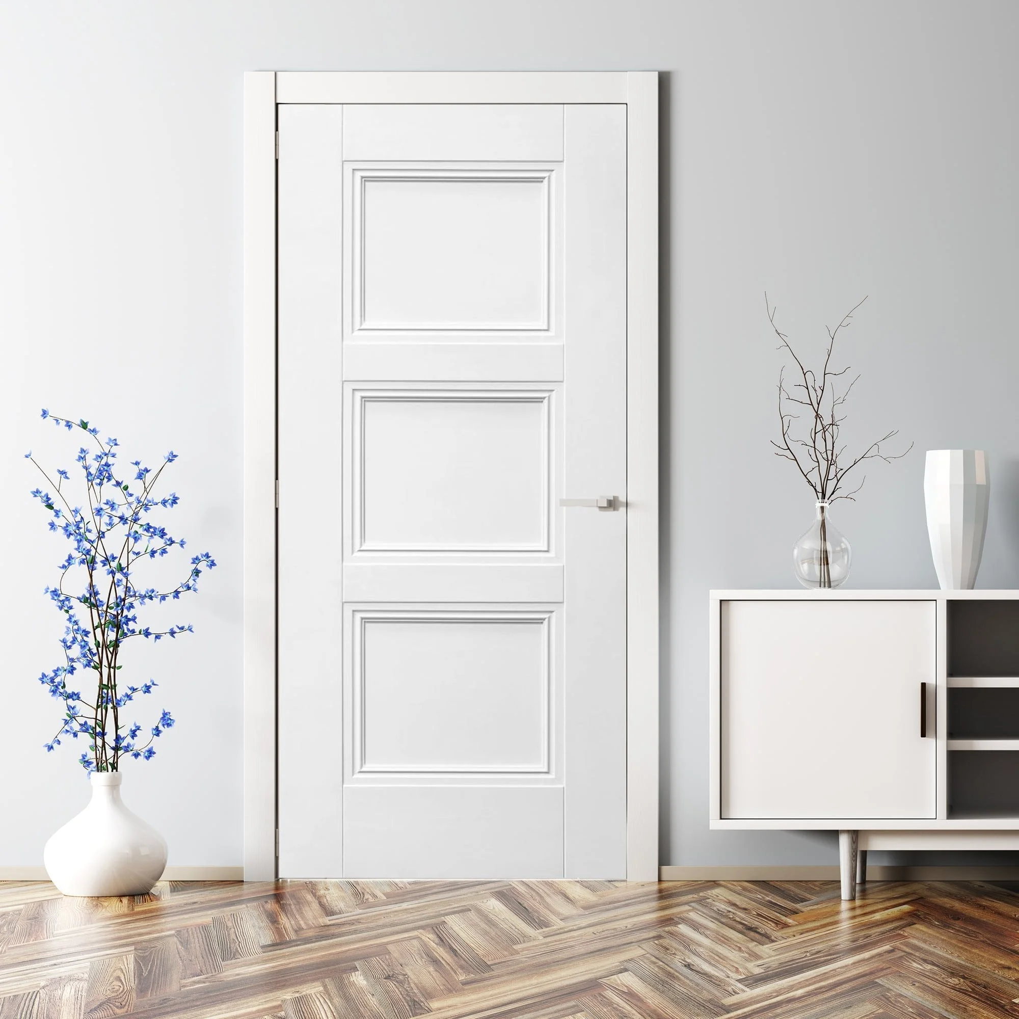 White Internal Primed Elegance Ripley Made-to-Measure Door - Image 5