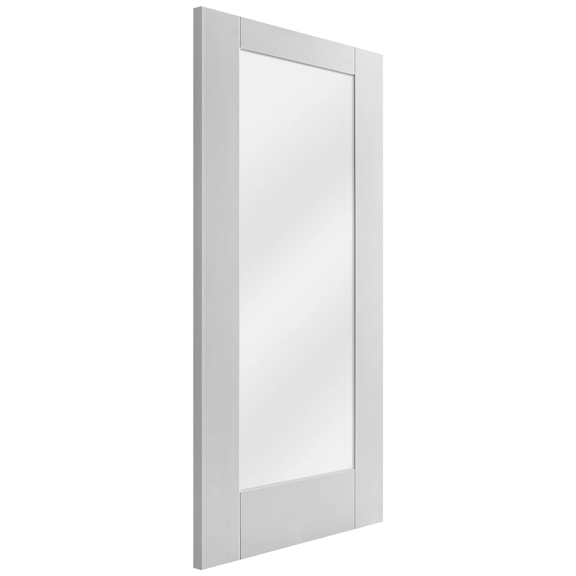 White Internal Primed Pattern 10 1 Light Obscure Glass Made-to-Measure Door - Image 4