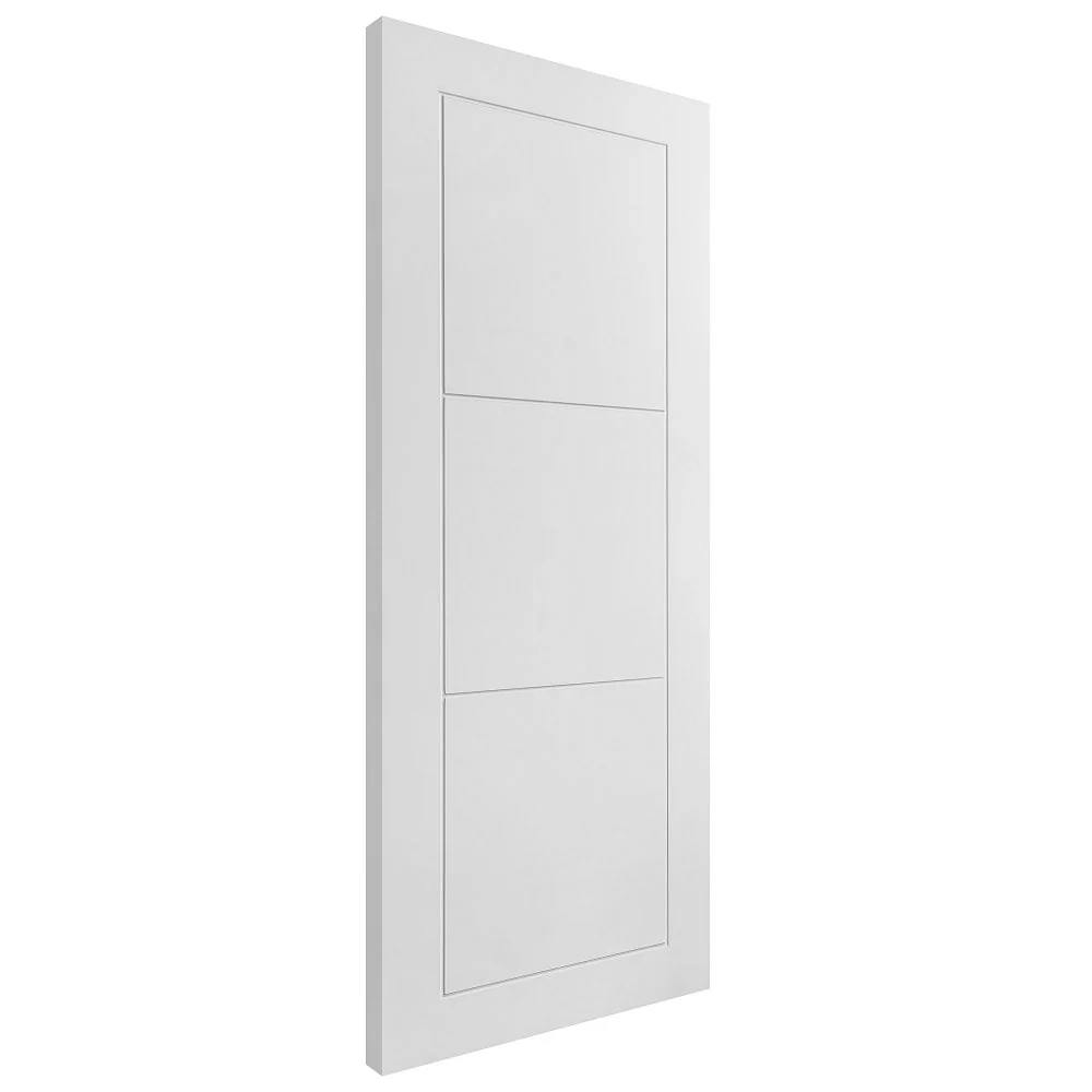 White Internal Primed Temple FD30 Fire Door - Image 4