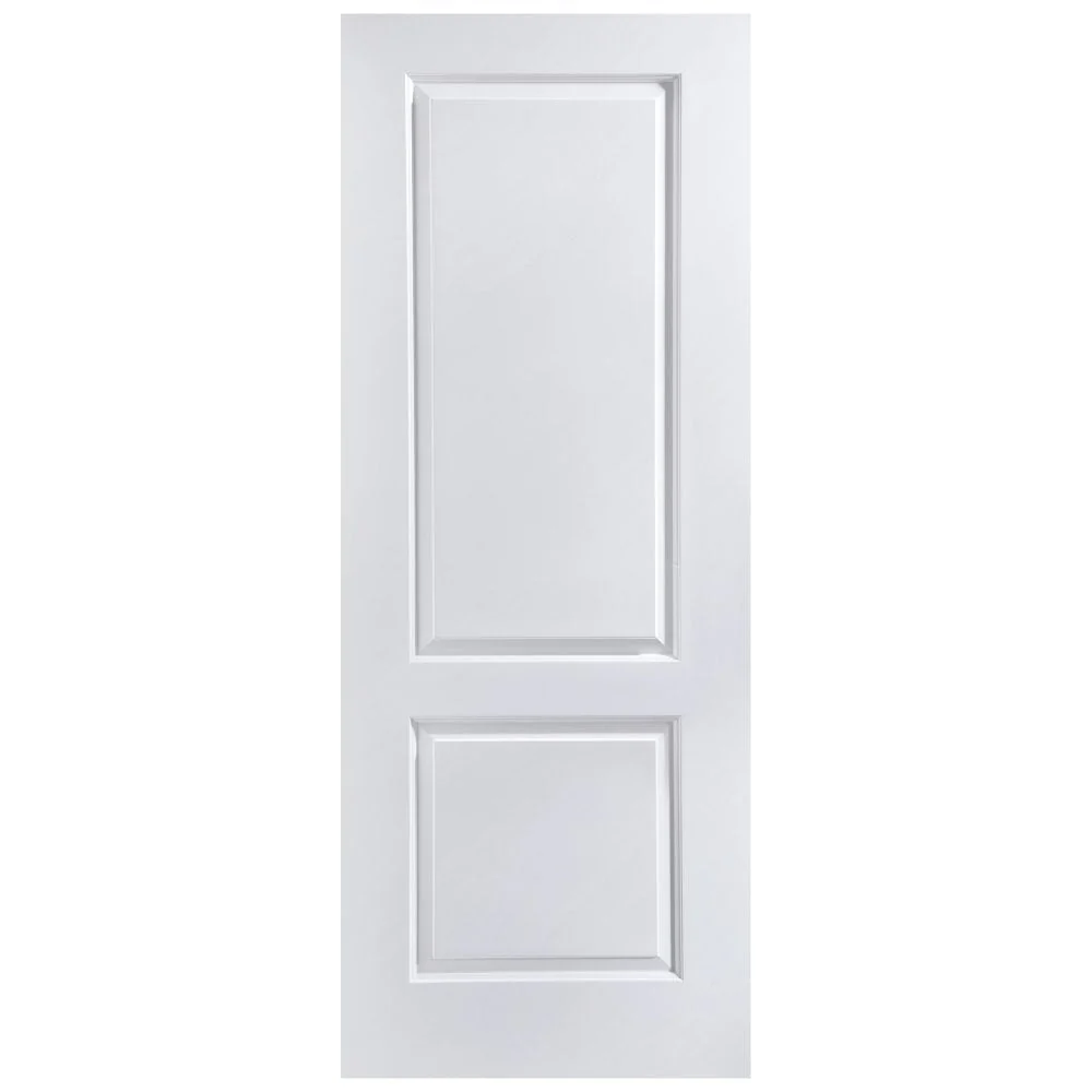 White Internal Fully Finished Lifestyle Moulded Smooth Caprice 2 Panel Door - Image 2
