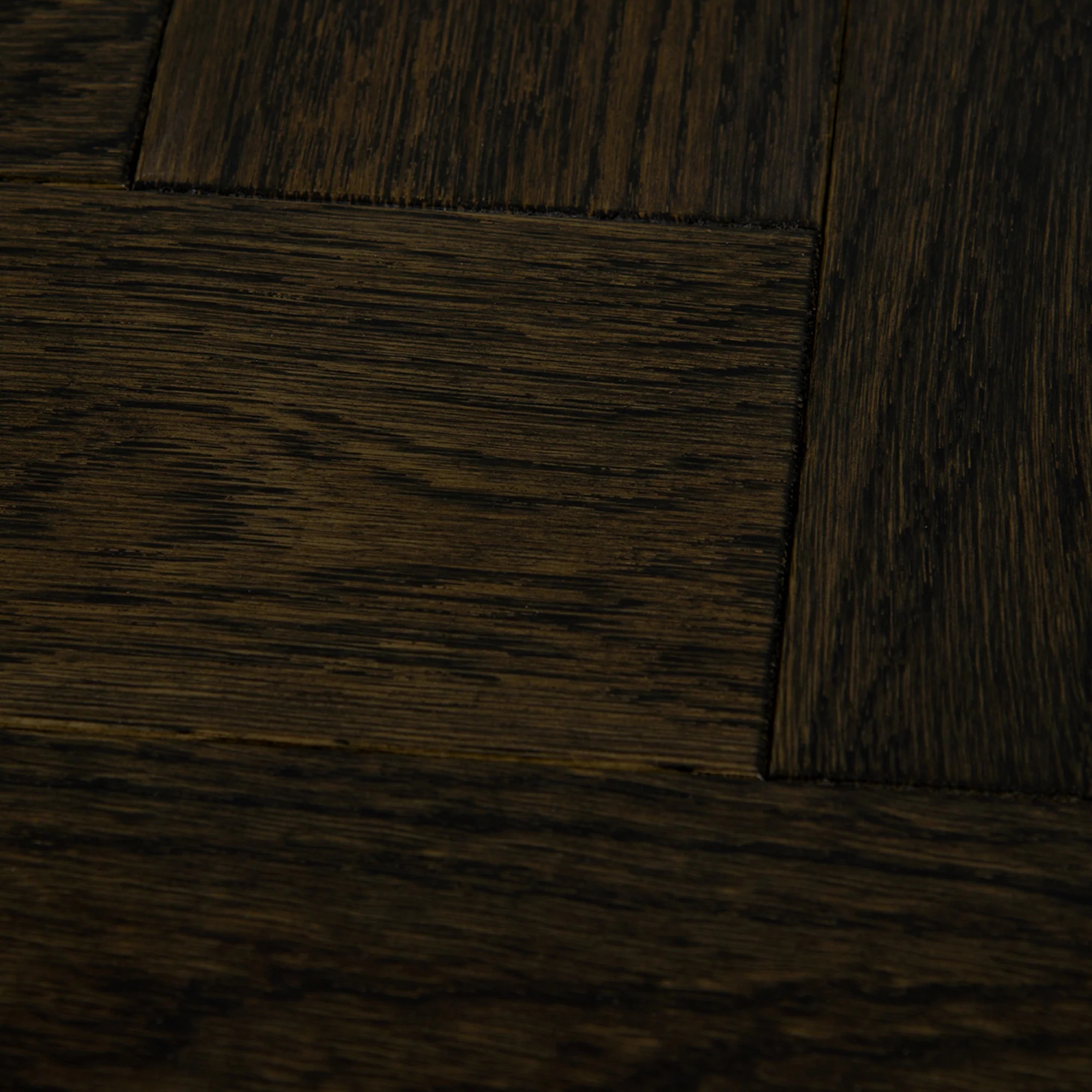 Dark Oak - Herringbone 18mm UV Lacquered Solid Real Wood Flooring - Image 4