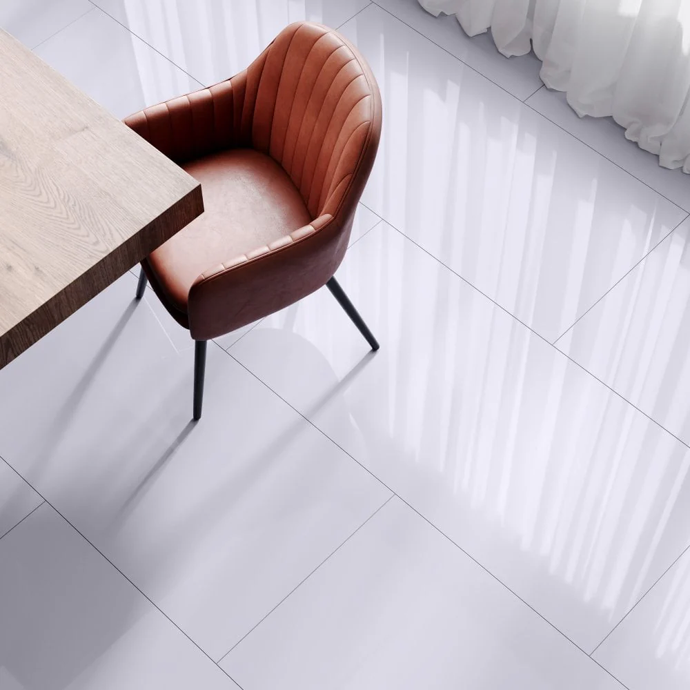 Grey - Lustre SPC 6mm High Gloss Rigid Core Vinyl Flooring (108419) - Image 4