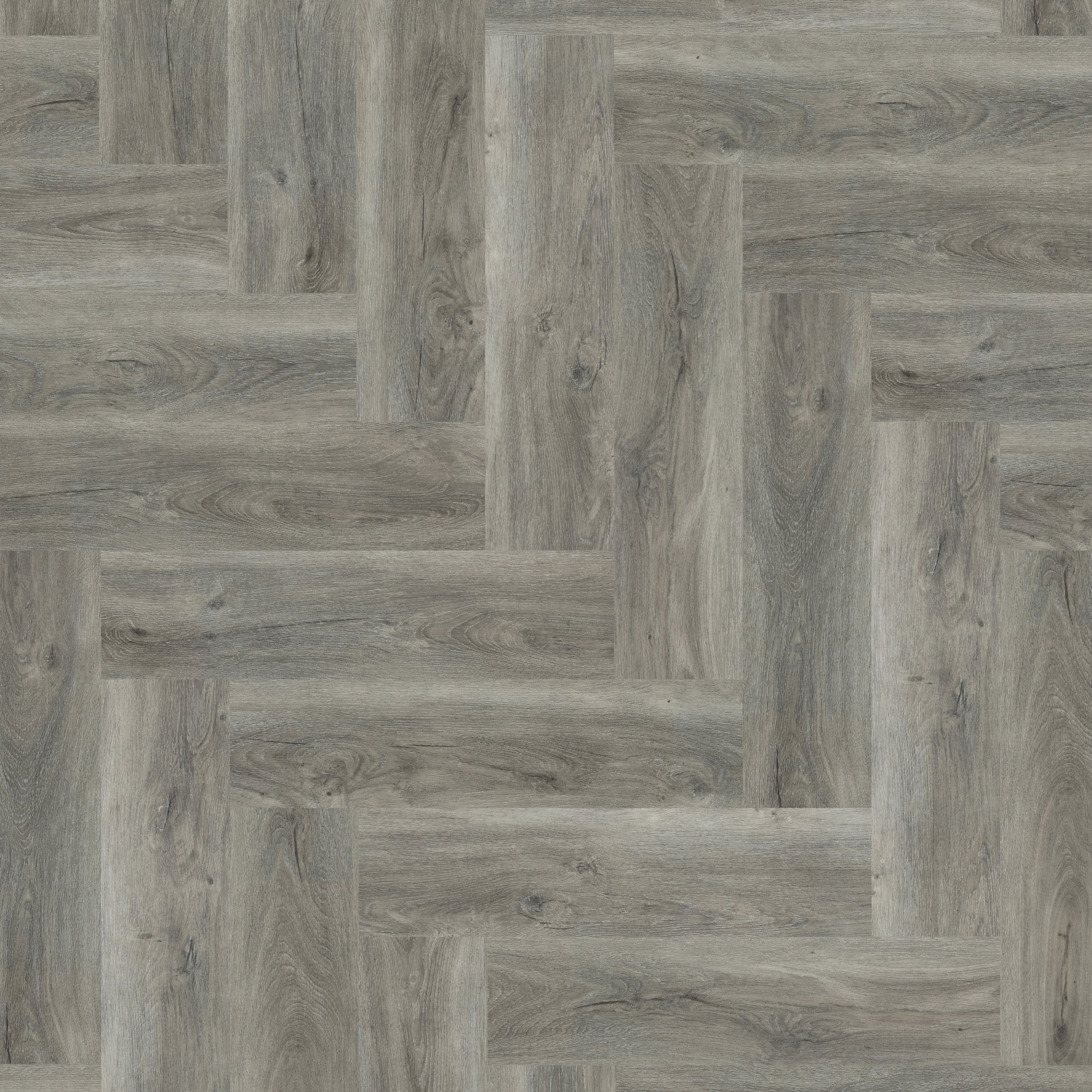 Signature Grey - Lifestyle SPC Herringbone 5.5mm Rigid Core Vinyl Flooring (119871) - Image 2