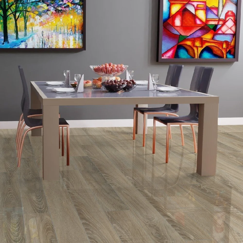 Sonoma Oak - Lustre 8mm High Gloss Laminate Flooring (84875) - Image 5
