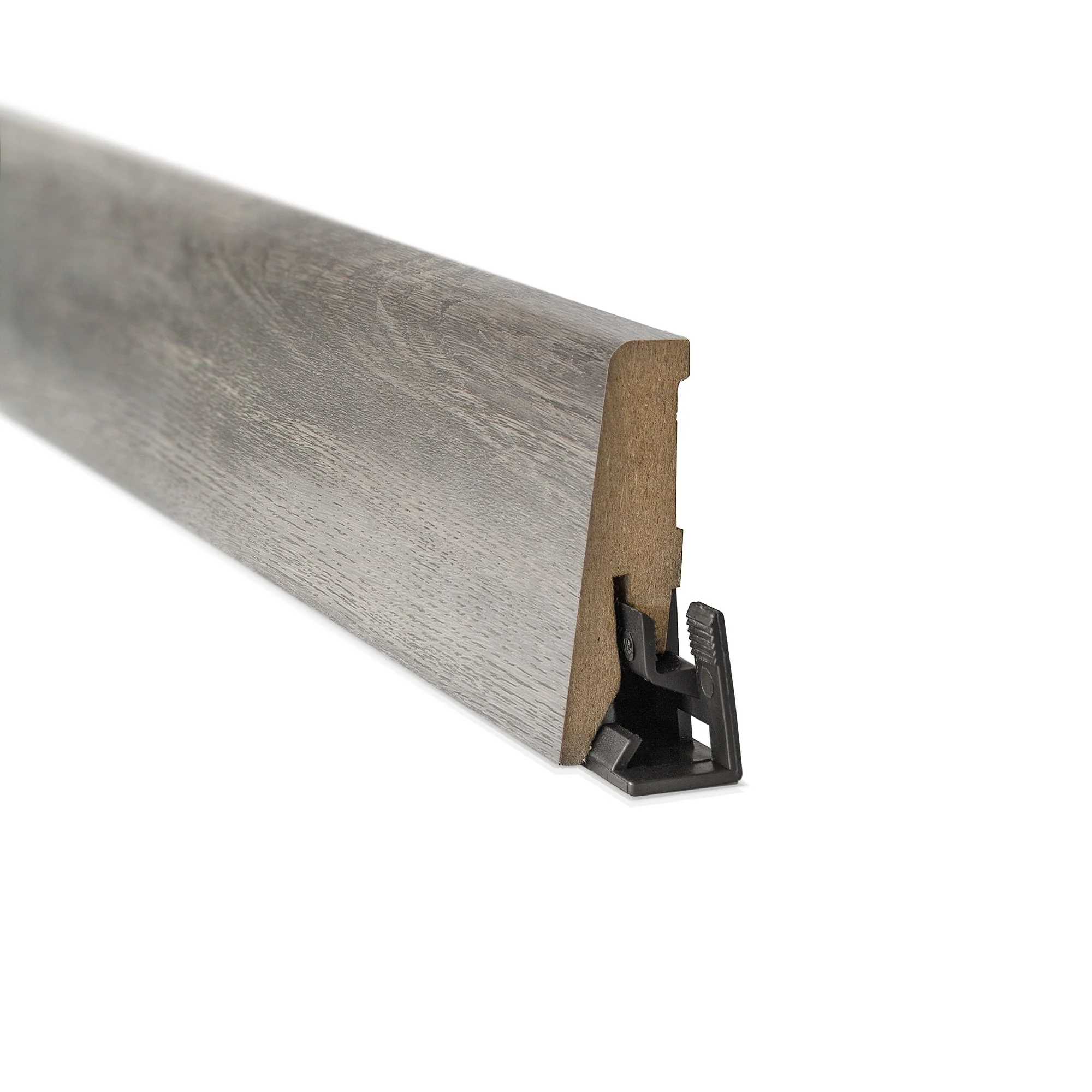 Stave Oak - 2.4m High Gloss Skirting Board