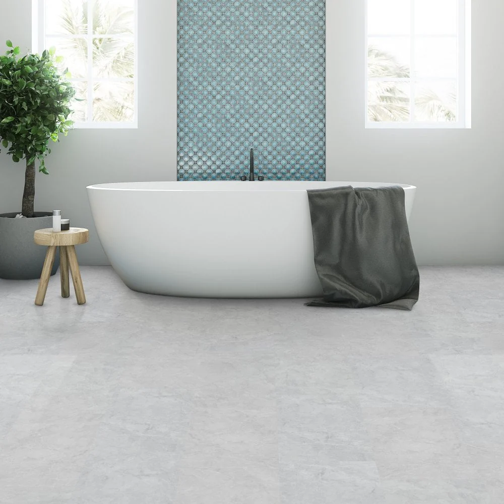 White Granite - Lifestyle Plus 5mm Rigid Core Vinyl Flooring (119813)