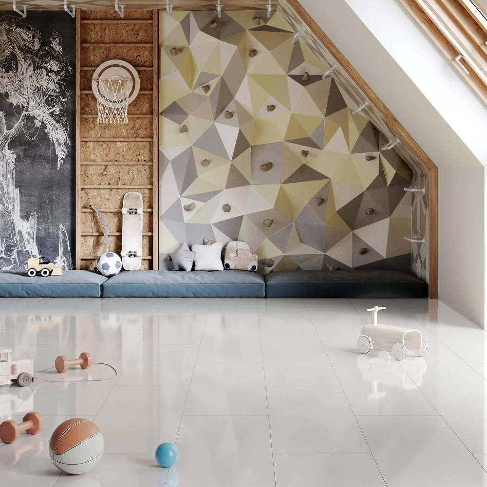 White - Lustre Flawless 8mm High Gloss Laminate Flooring - Image 4