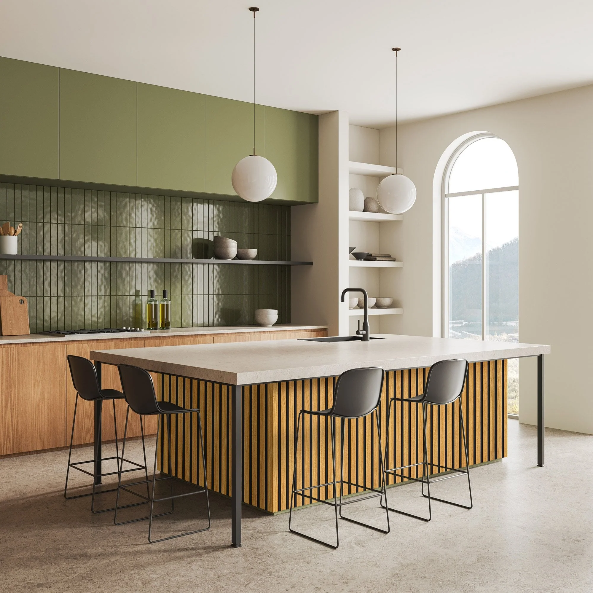 Golden Oak - Elevation Acoustic Wall Panelling - Image 6