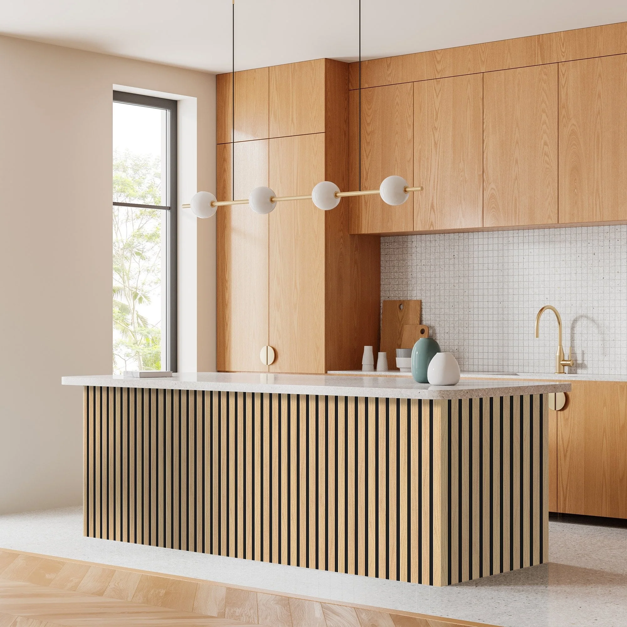 Oak - Elevation Acoustic Wall Panelling - Image 7