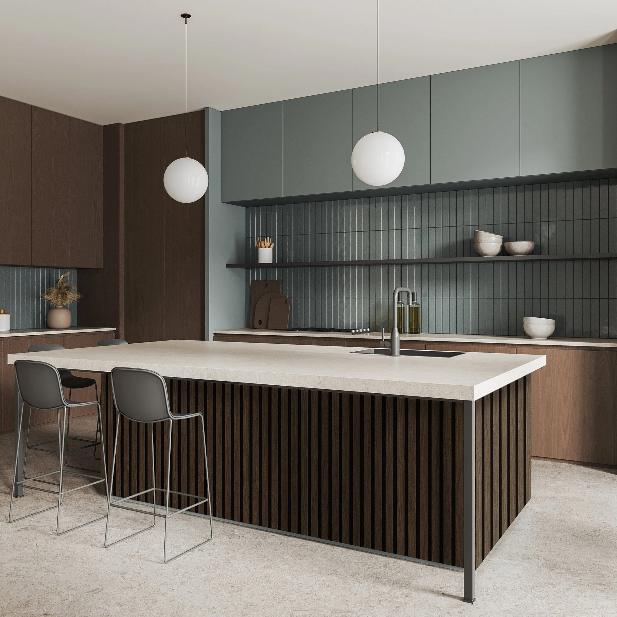 Walnut - Elevation Acoustic Wall Panelling - Image 6