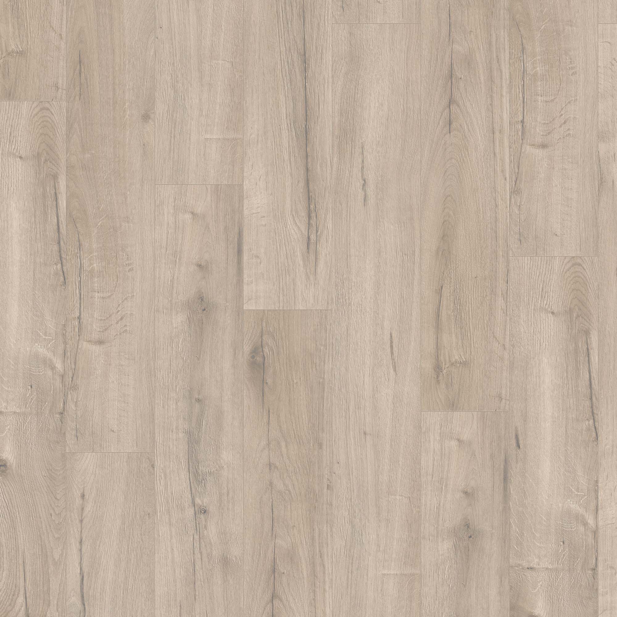 Light Creme Oak - Wood Essence Water Resistant 8mm Laminate Flooring - Image 2