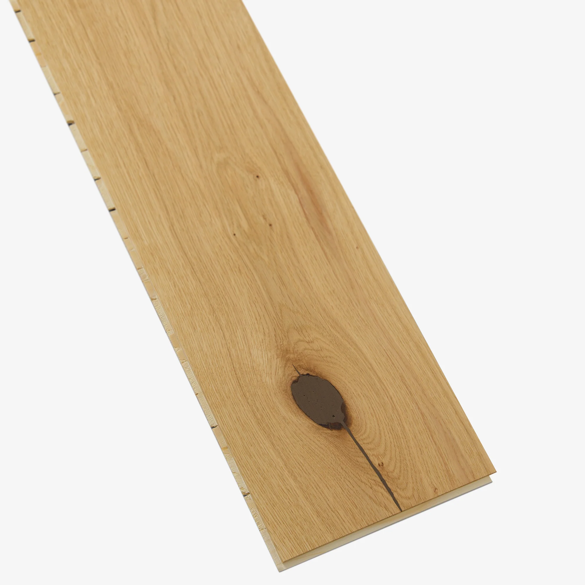 Natural Oak - 14mm Light Brushed Engineered Real Wood Flooring - Image 6