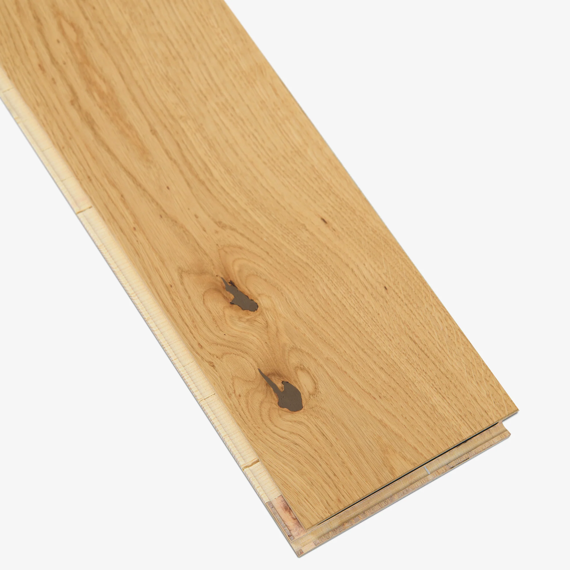 Natural Oak - 14mm Light Brushed 5G Click Engineered Real Wood Flooring - Image 8