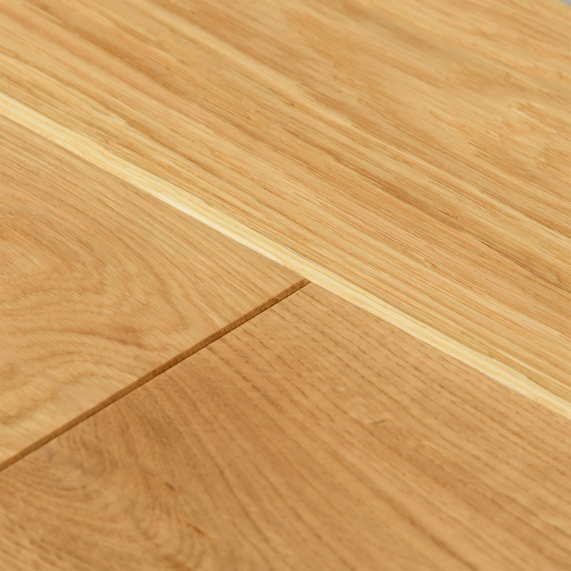 Natural Oak - 18mm Brushed and Oiled Solid Real Wood Flooring - Image 4