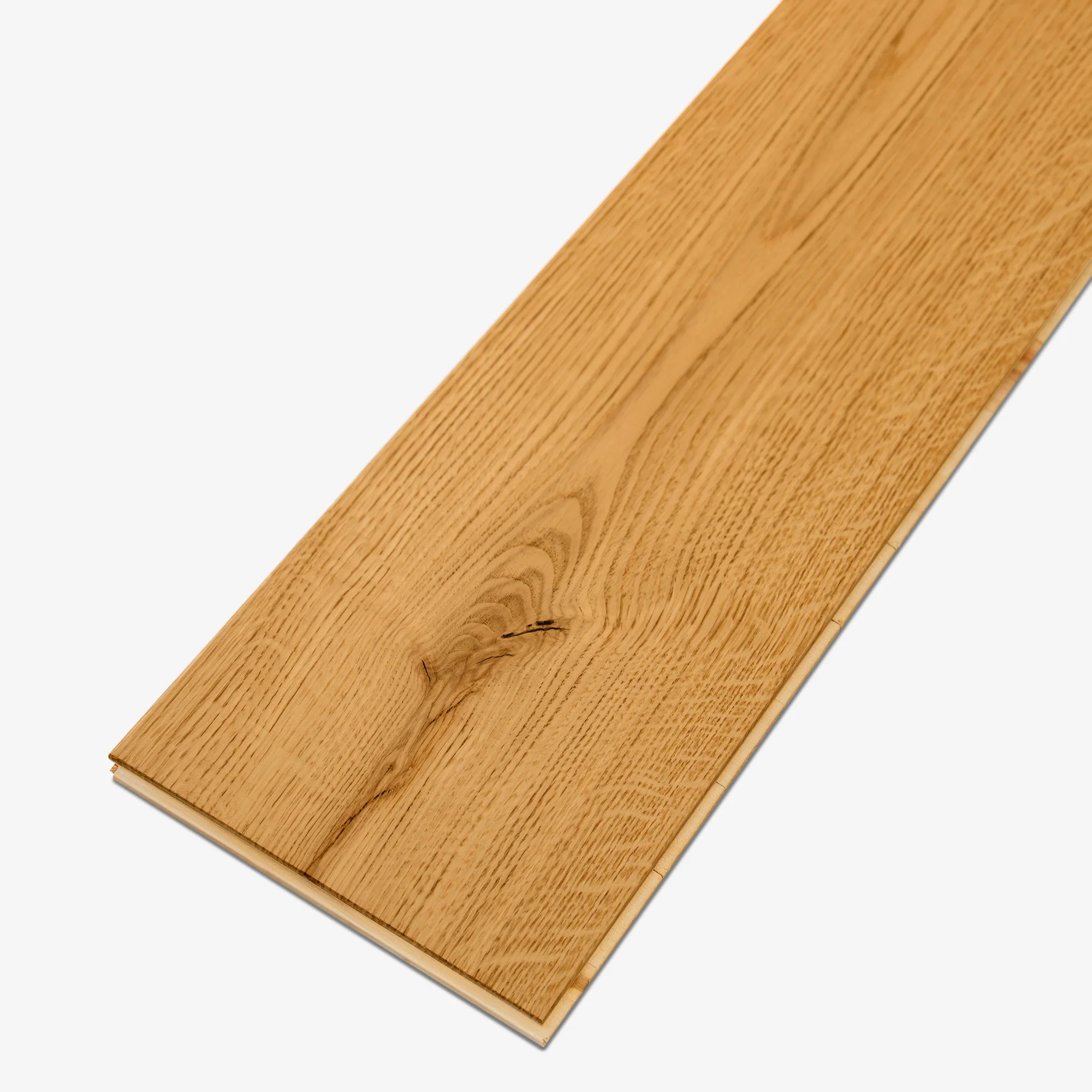 Natural Oak - 18mm UV Lacquered Solid Real Wood Flooring - Image 6