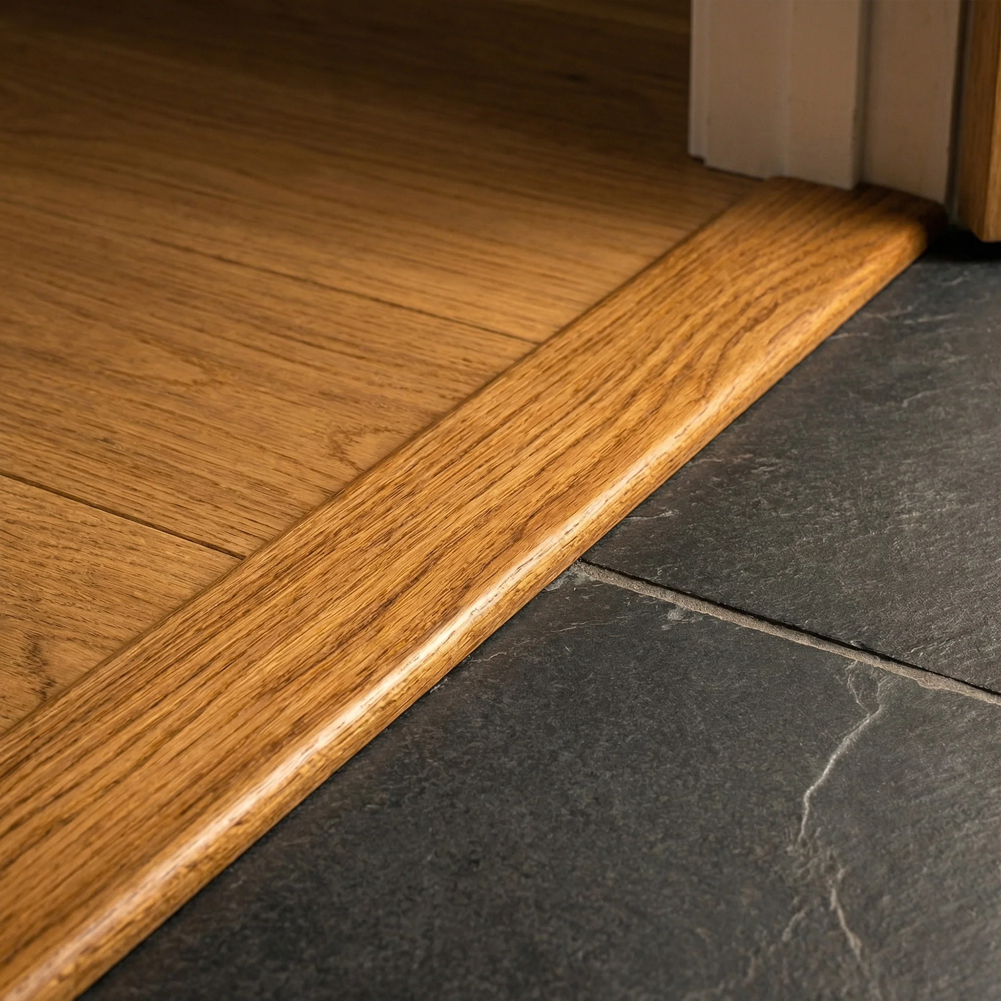 Natural Oiled - Connecting Profile Door Bar 990mm - Image 2