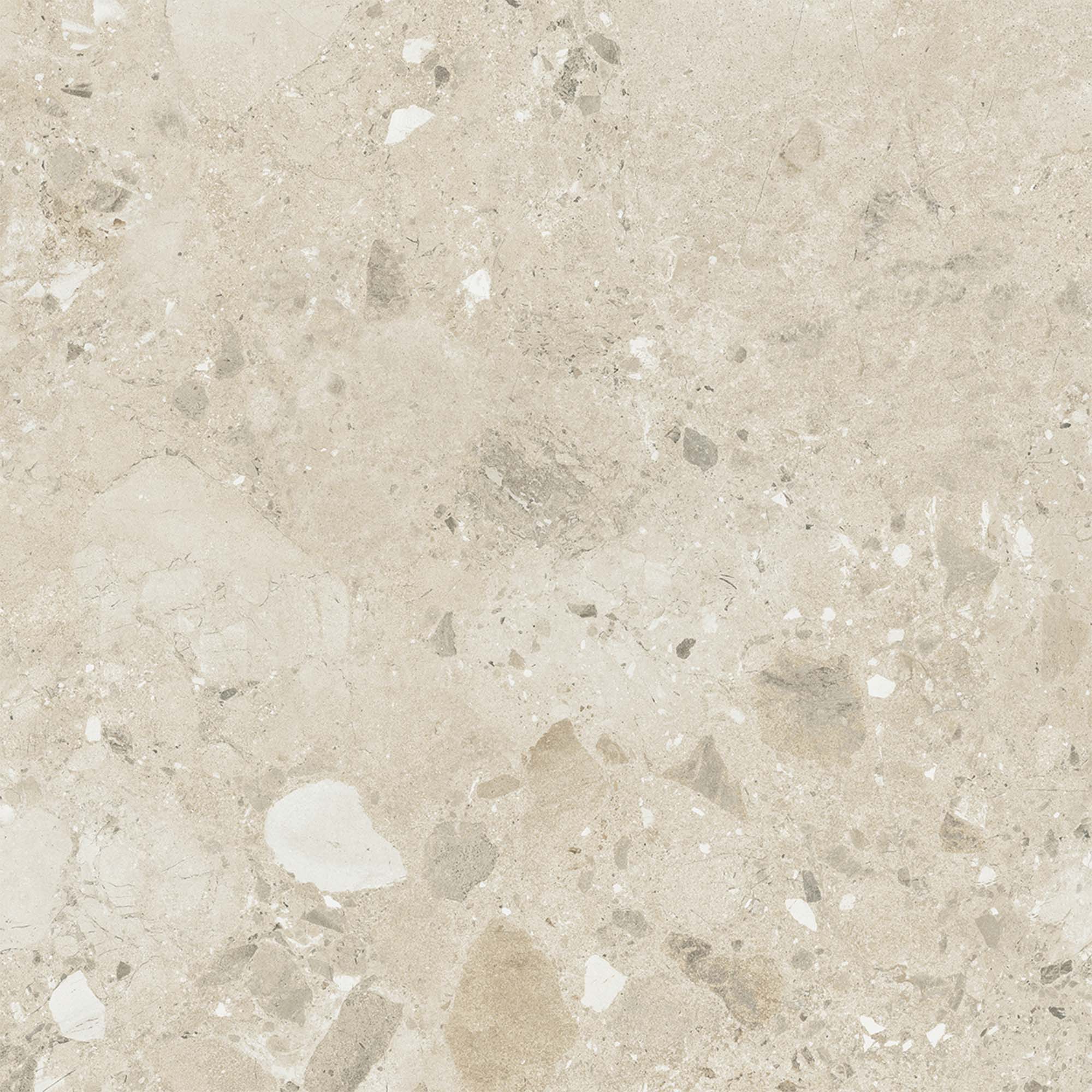 Natural - Terazzia 9mm Matt Tile Sample (P14814) - Image 2