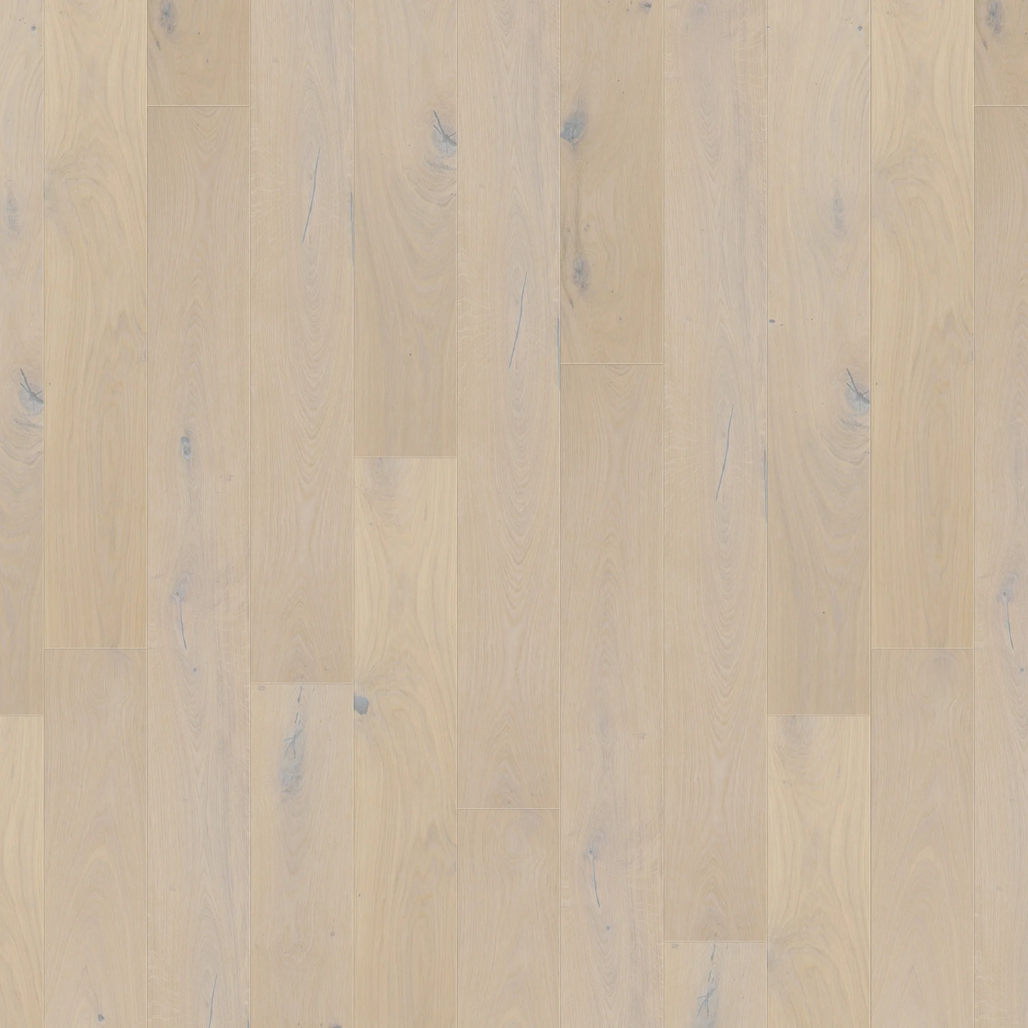 New White Oak - 14mm Light Brushed Engineered Real Wood Flooring - Image 2