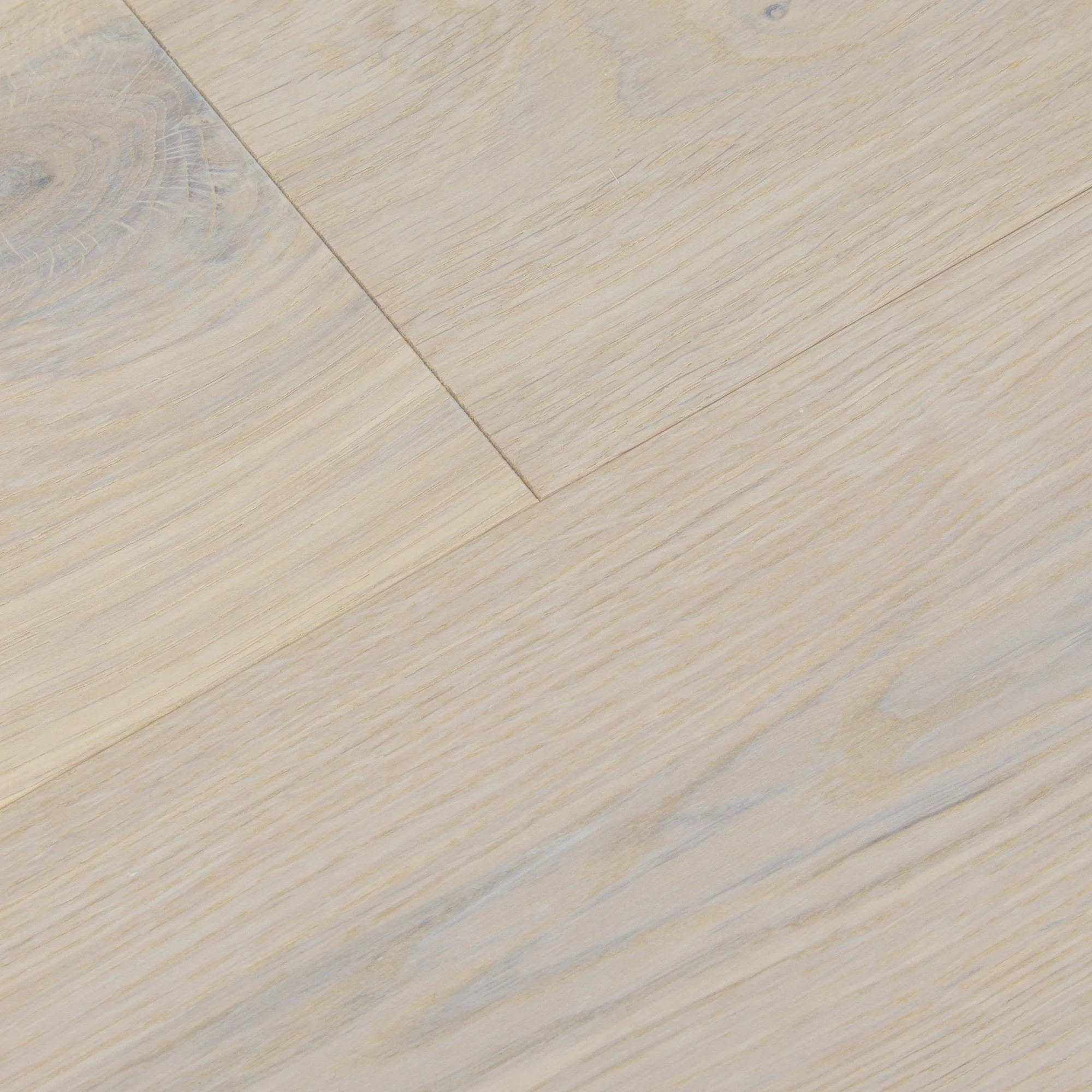 New White Oak - 14mm Light Brushed Engineered Real Wood Flooring - Image 3