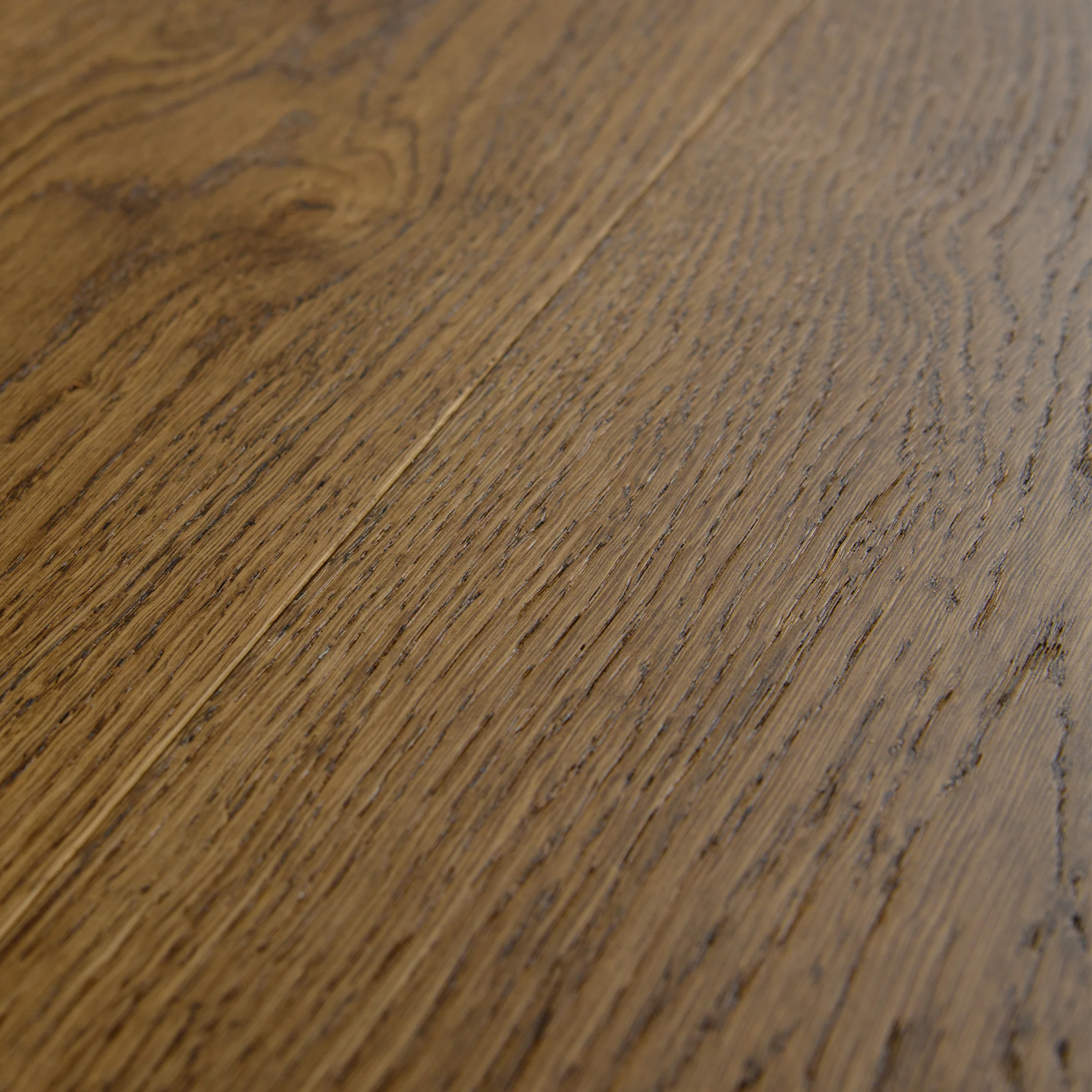 Nugat Oak - 14mm Light Brushed Engineered Real Wood Flooring - Image 4