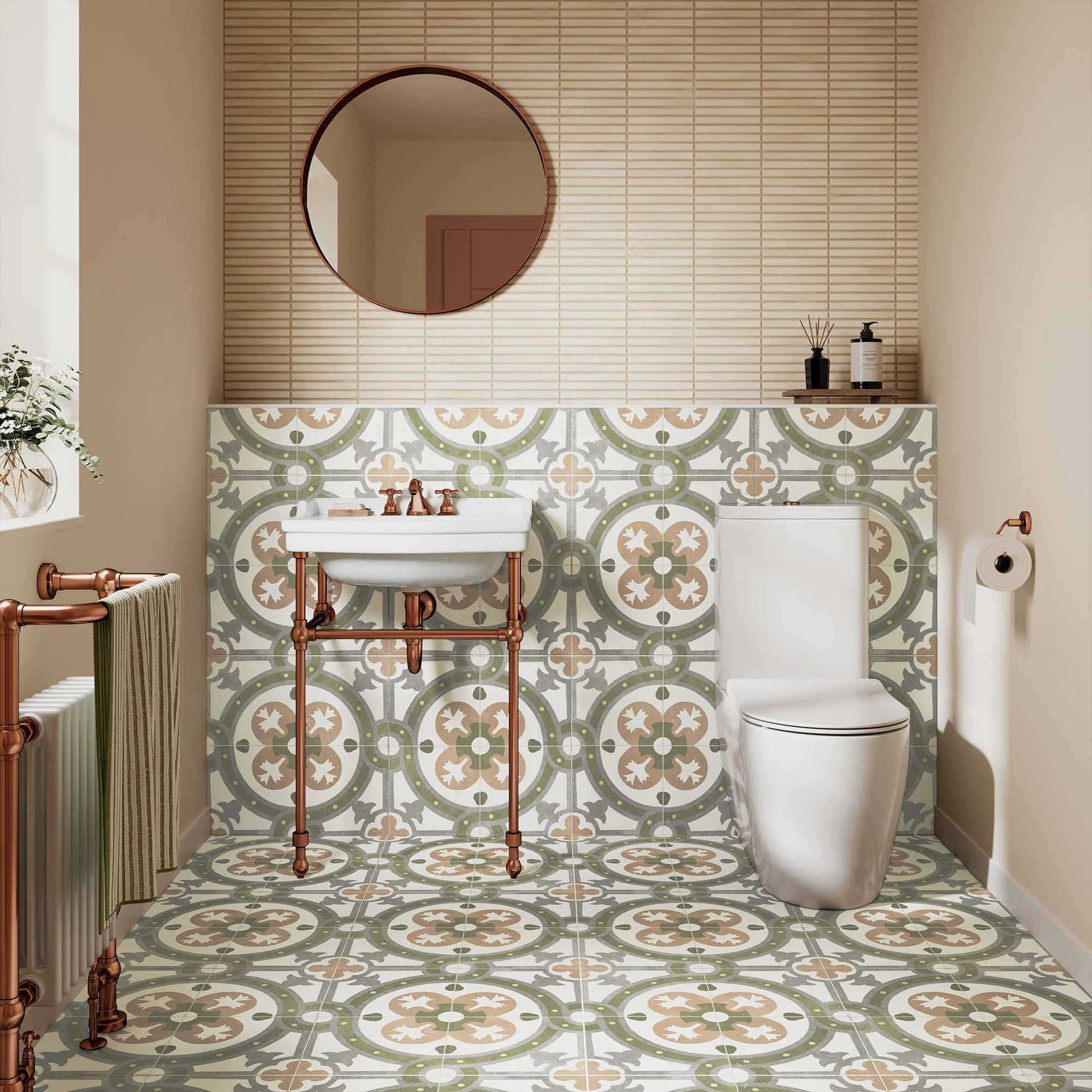 Pearl - Elara 9.2mm Gloss Tile Sample (P13880) - Image 3