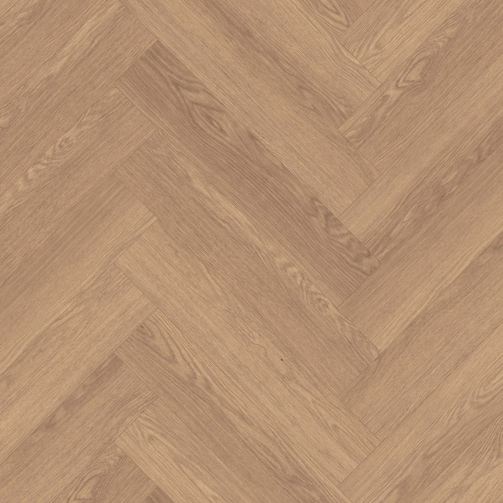 Rich Heritage Oak - Wood Essence Water Resistant 8mm Herringbone Laminate Flooring - Image 2
