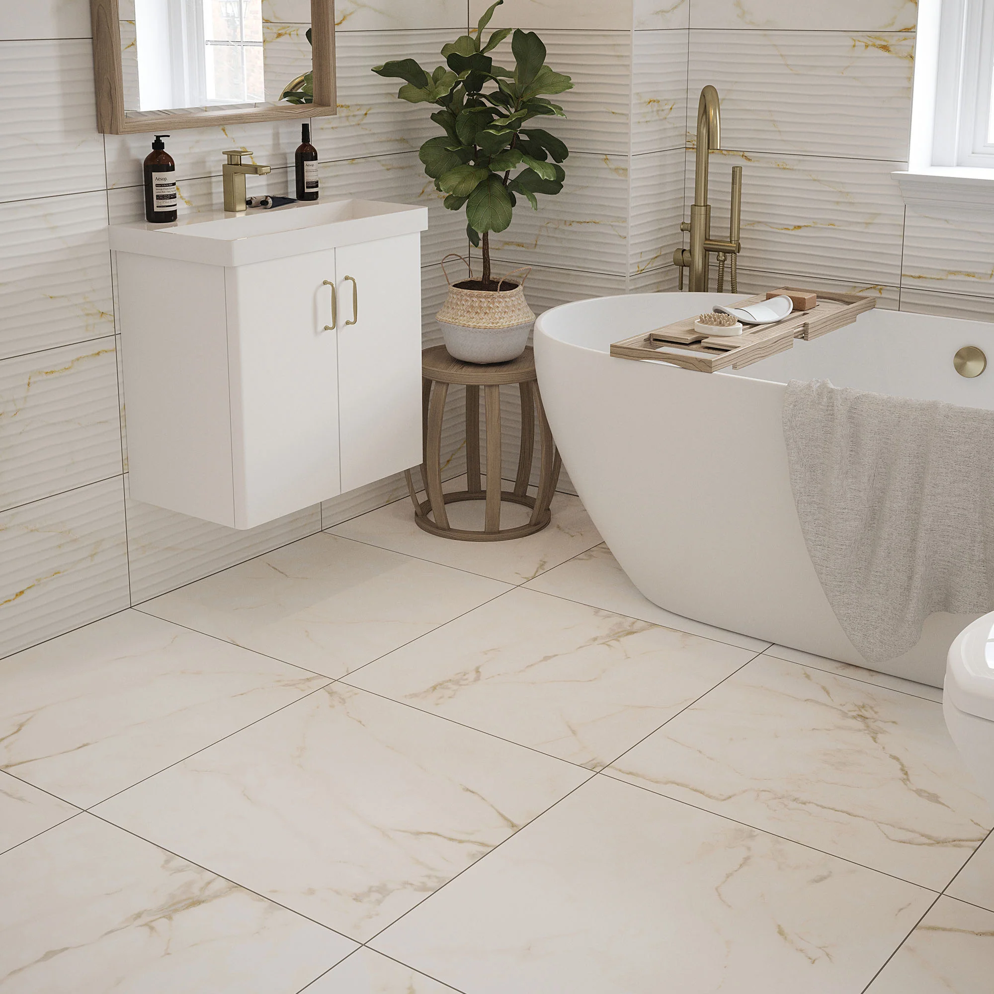 Sterling Matt - Smooth Porcelain Wall & Floor Tile