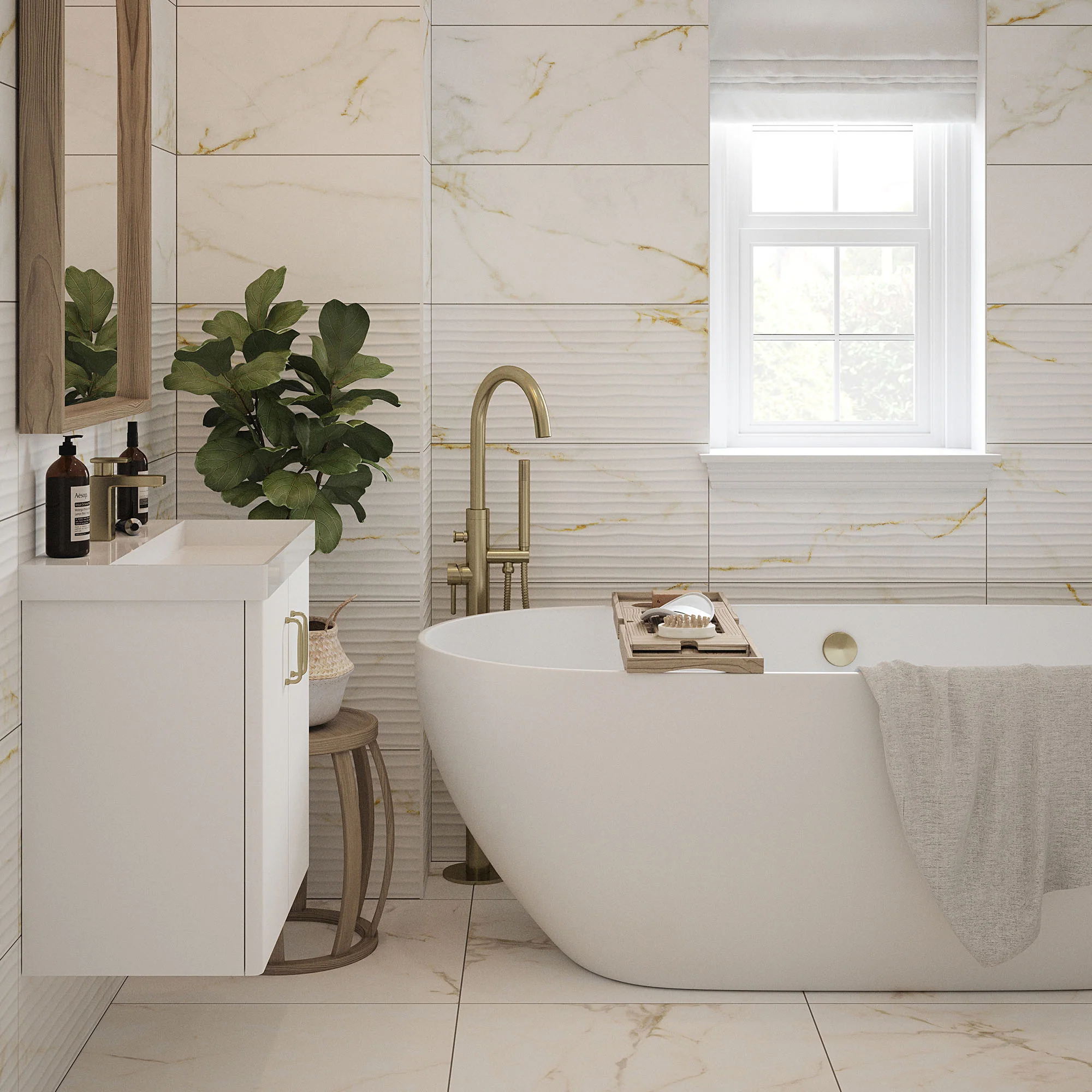 Sterling Matt - Smooth Porcelain Wall & Floor Tile - Image 5