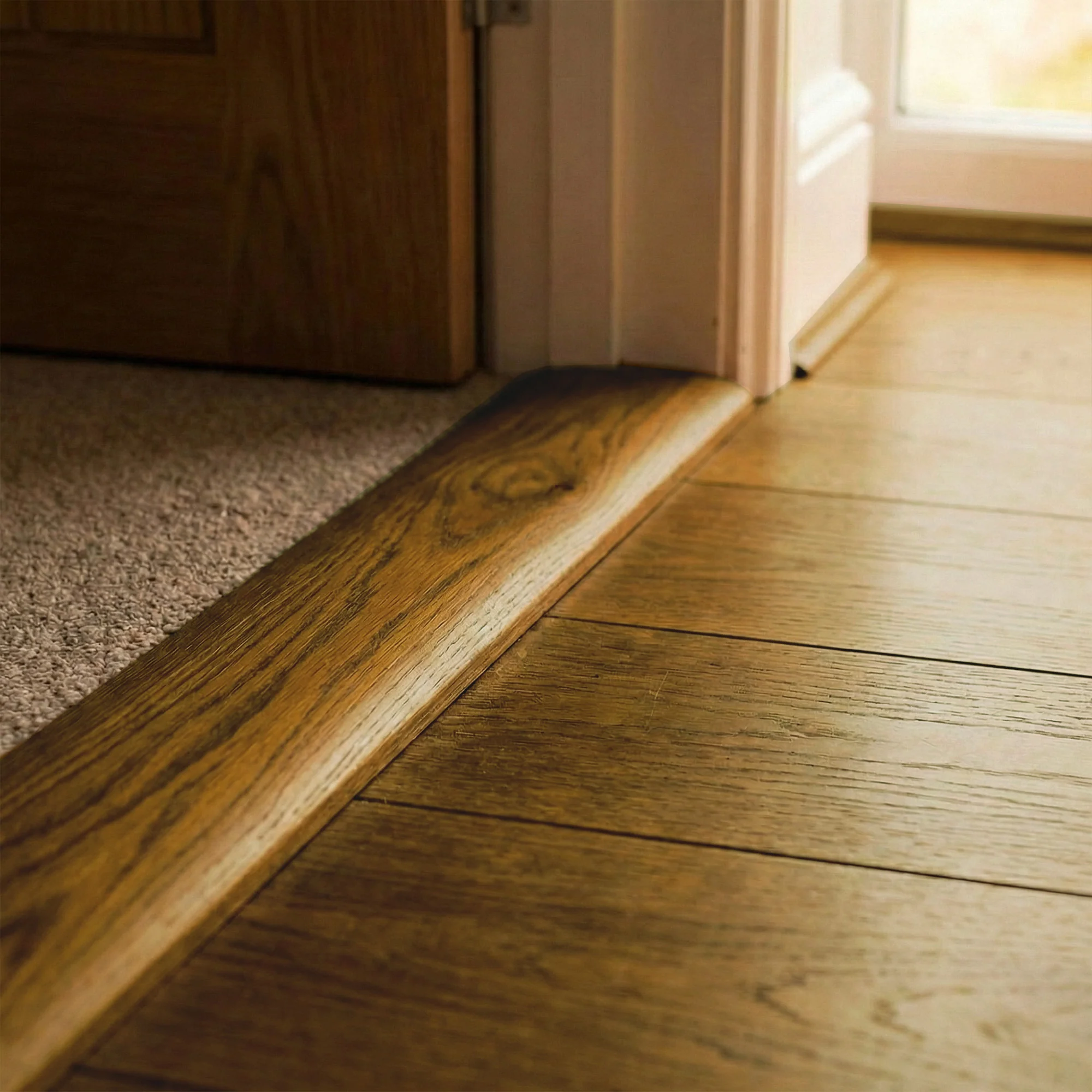 Toffee Oak - End Profile Door Bar 990mm - Image 2