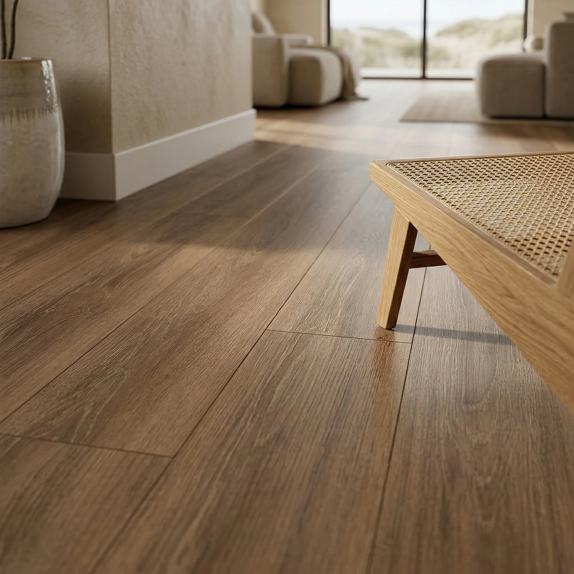Warm Haven Oak - Wood Essence Water Resistant 8mm Laminate Flooring - Image 3
