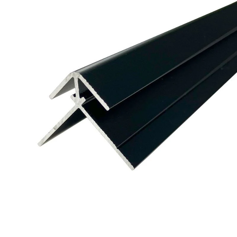 Matt Black - 2440mm Wetwall Wall Panelling External Corner - Image 3