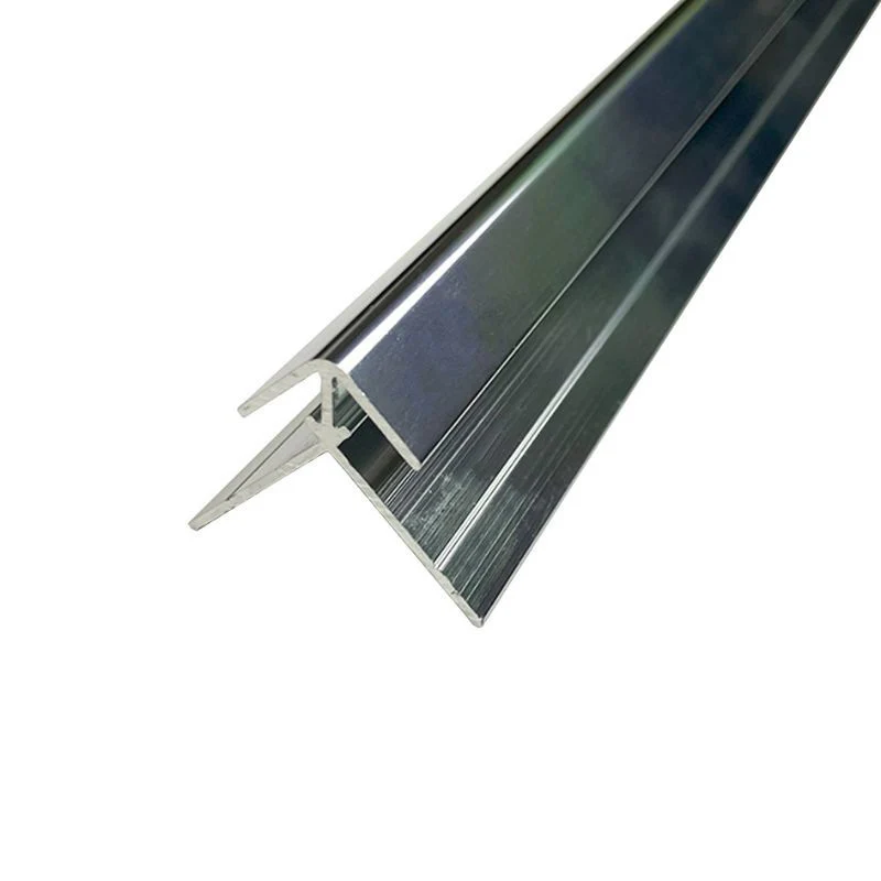 Polished Silver - 2440mm Wetwall Wall Panelling External Corner - Image 3