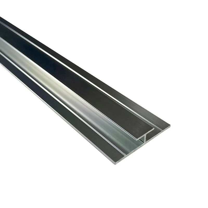 Polished Silver - 2440mm Wetwall Wall Panelling H-section - Image 3